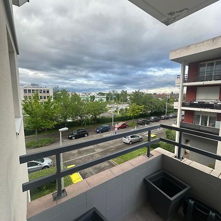 Ferienwohnung Tres Beau Trois Pieces Avec Vue Degagee Straßburg Exterior foto